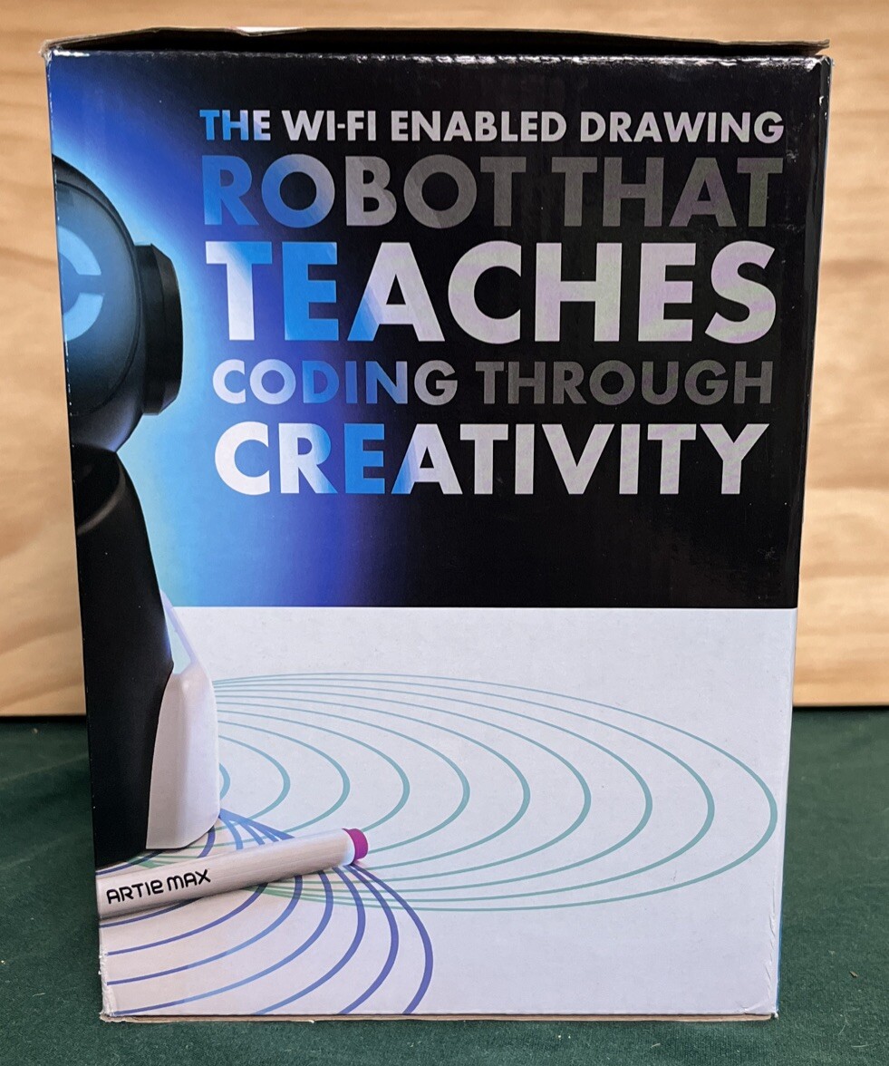 Educational Insights Artie Max The Wi-Fi Robot That Teaches Coding in Box