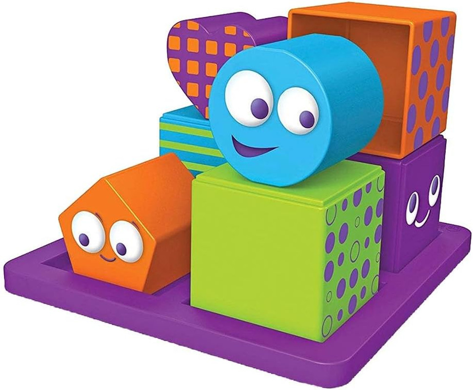 Mental Blox Jr. Early Logic Game – 8 Pieces, Ages 4+ Educational Games for Kids,