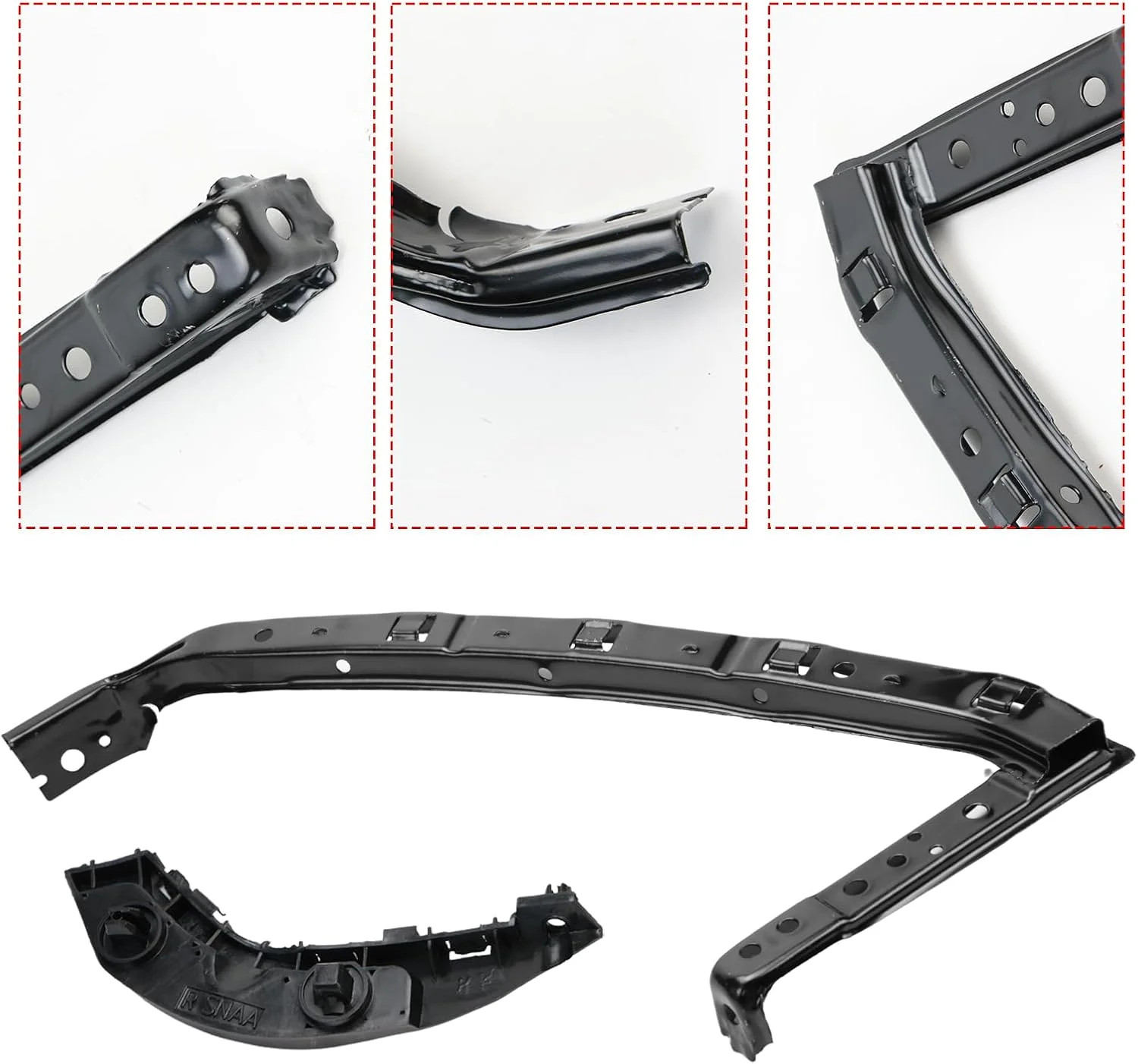 4PCS Front Headlight and Bumper Bracket Kit for 2006-2011 Honda Civic Sedan | Co