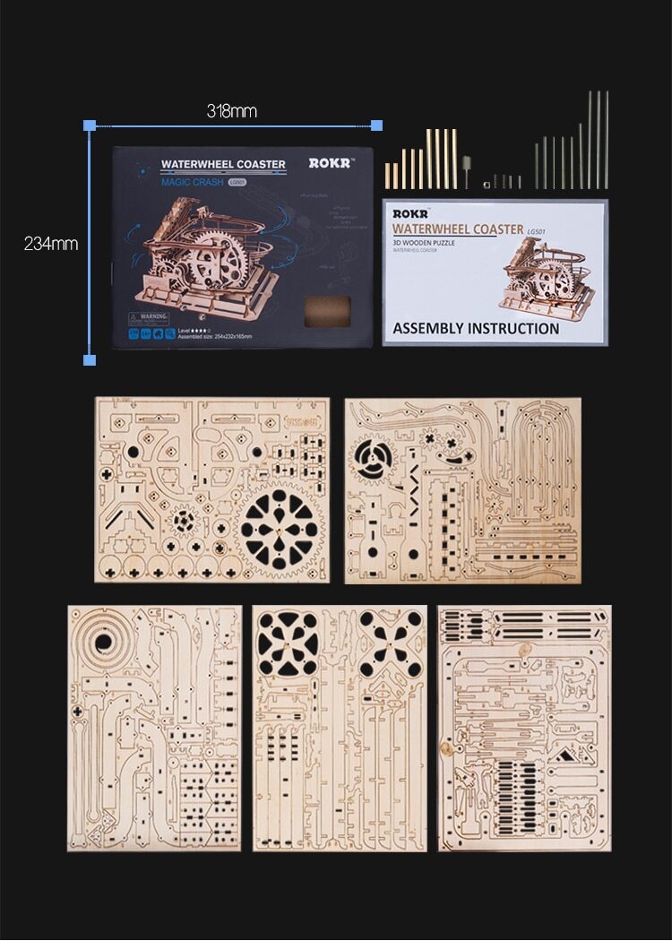 Mechanical Transmission Model DIY Hand-Assembled Toy Creativity Educational Gift
