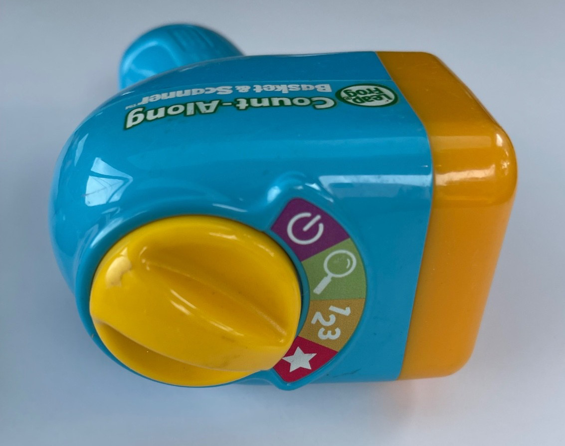 Replacement Scanner for Leap Frog Count Along Basket & Scanner Tested Works