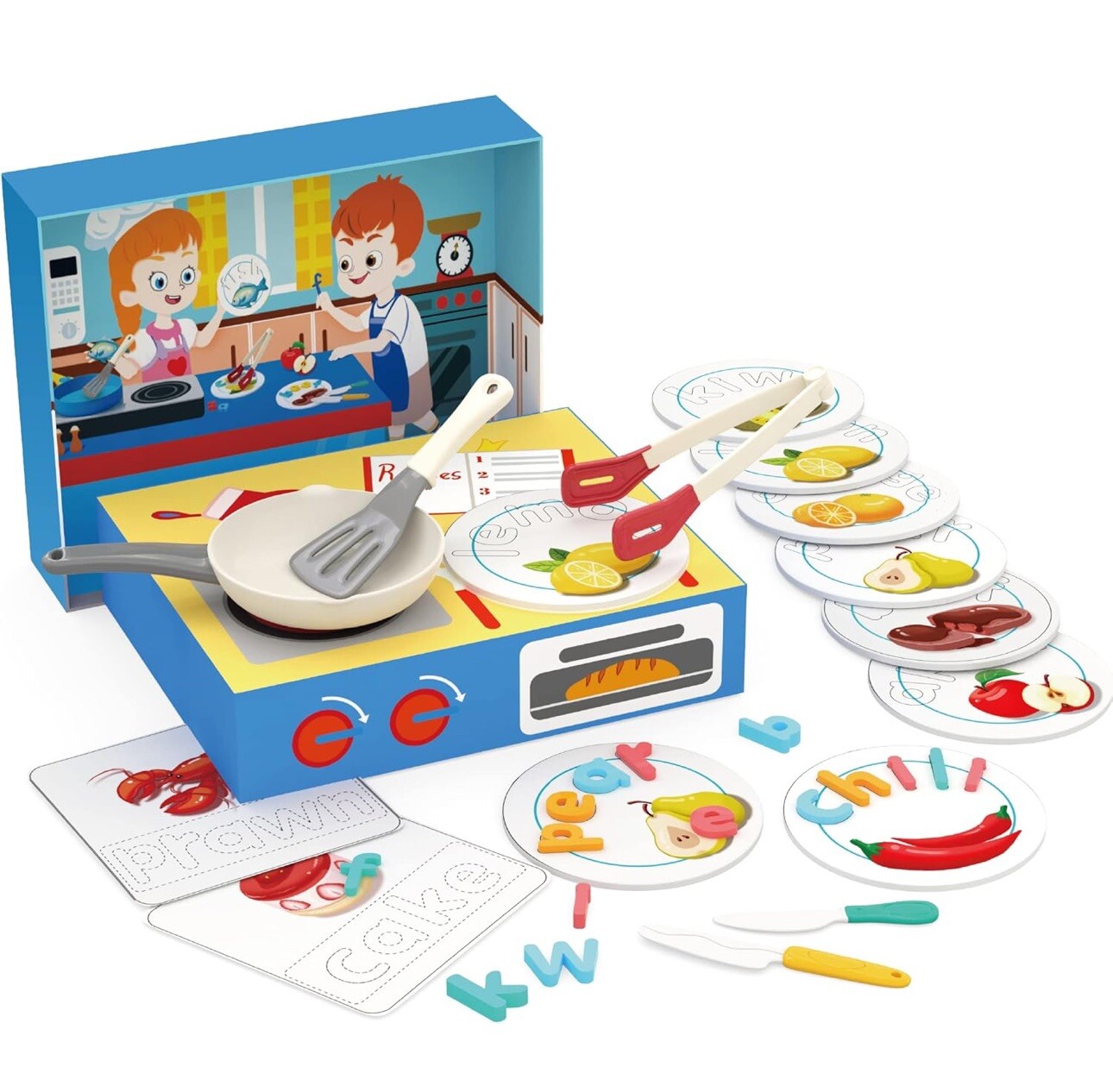 iPlay, iLearn Kids ABC Learning Educational Toys Toddler Kitchen play set