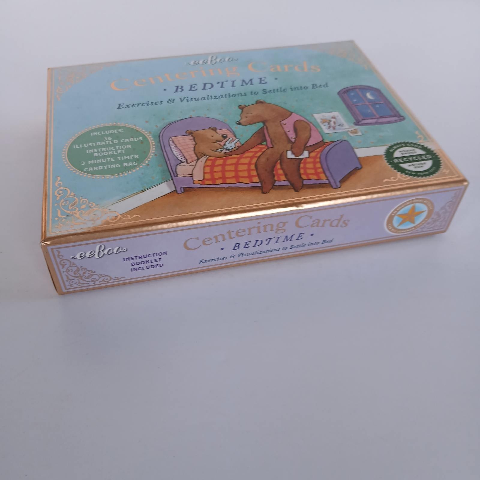 Eeboo Centering Cards Bedtime Exercises & Relaxations To Settle Into Bed