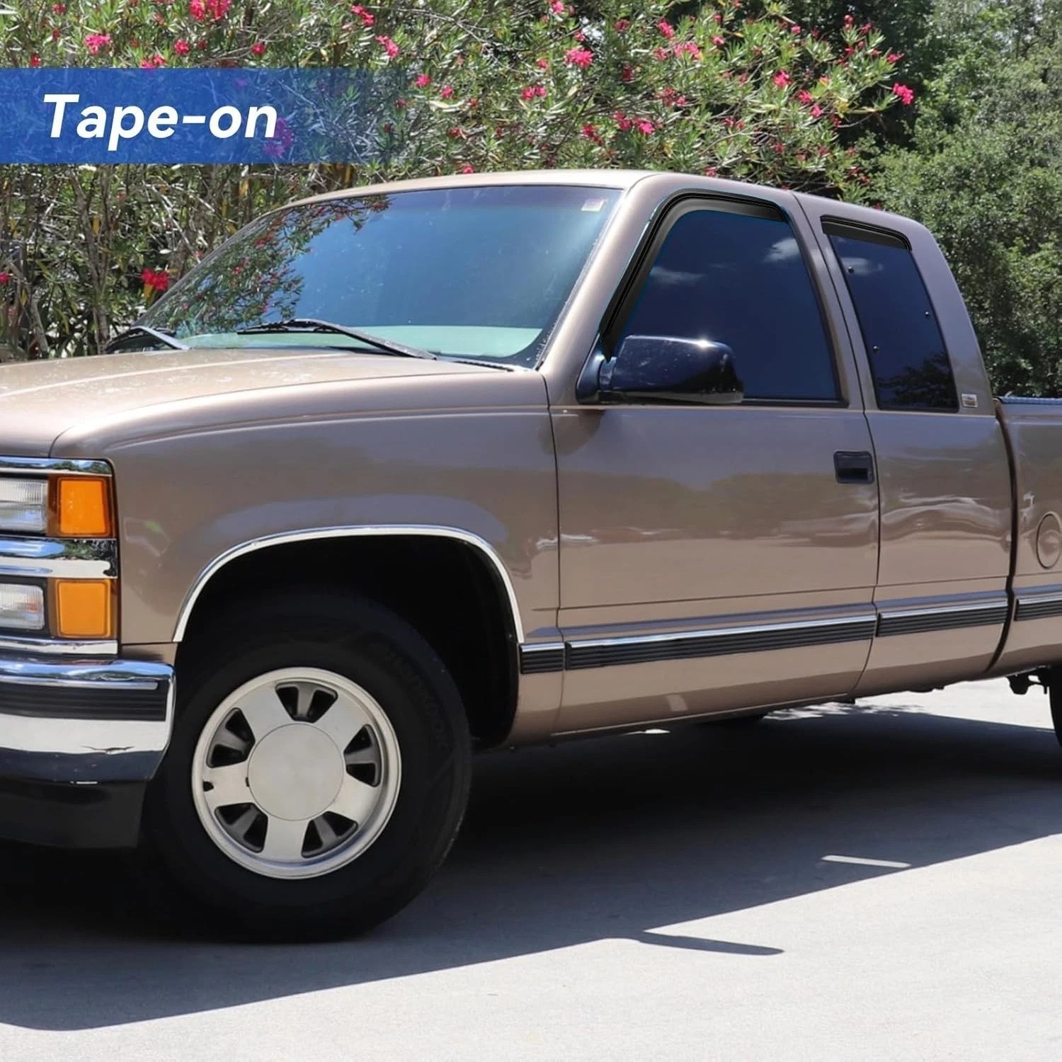 Chevy/GMC C1500 Window Visors – Out-Channel Rain Guards*`