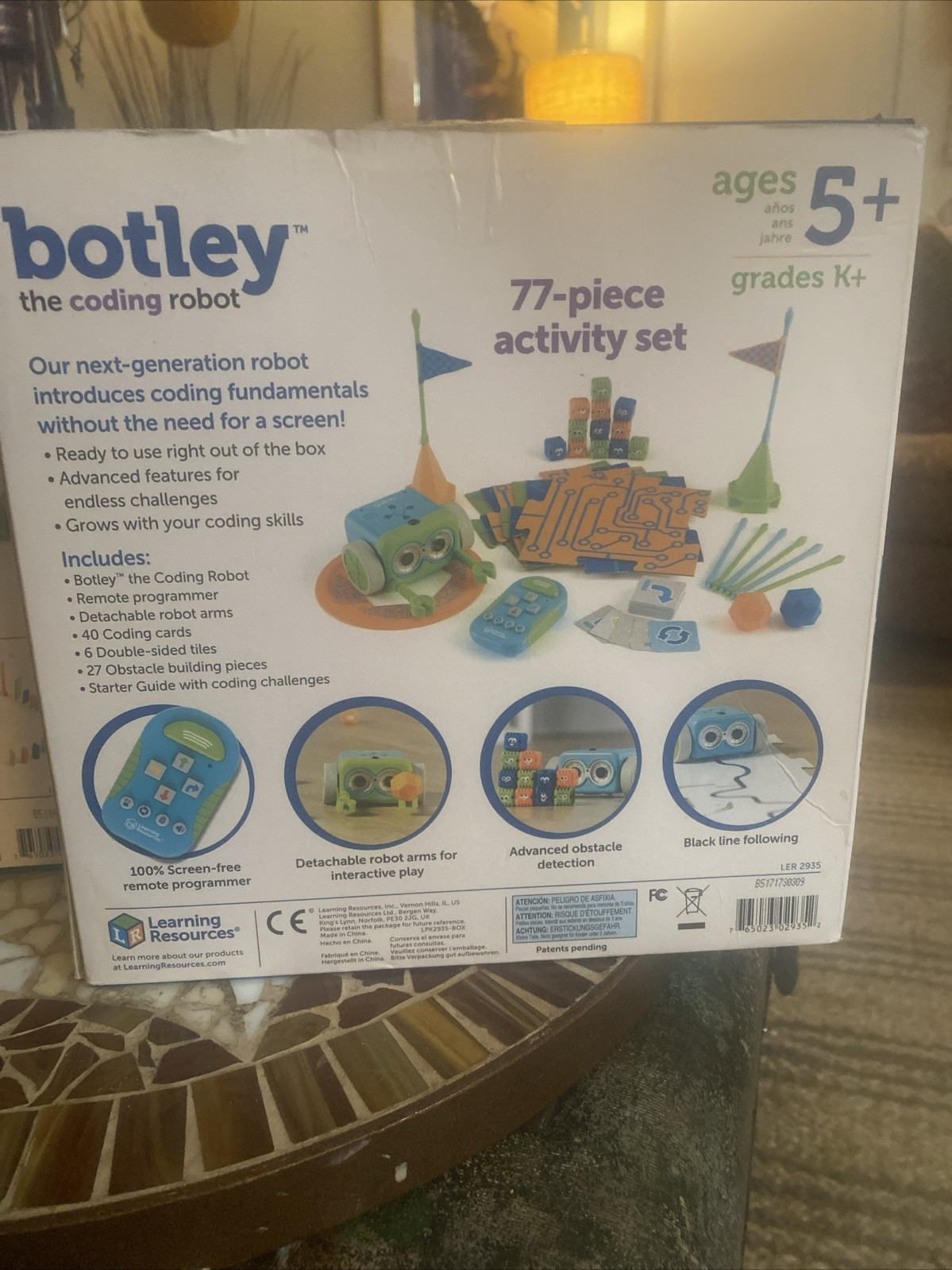 Botley the Coding Robot Activity Set -, Ages 5+, STEM – LER 2935 Used