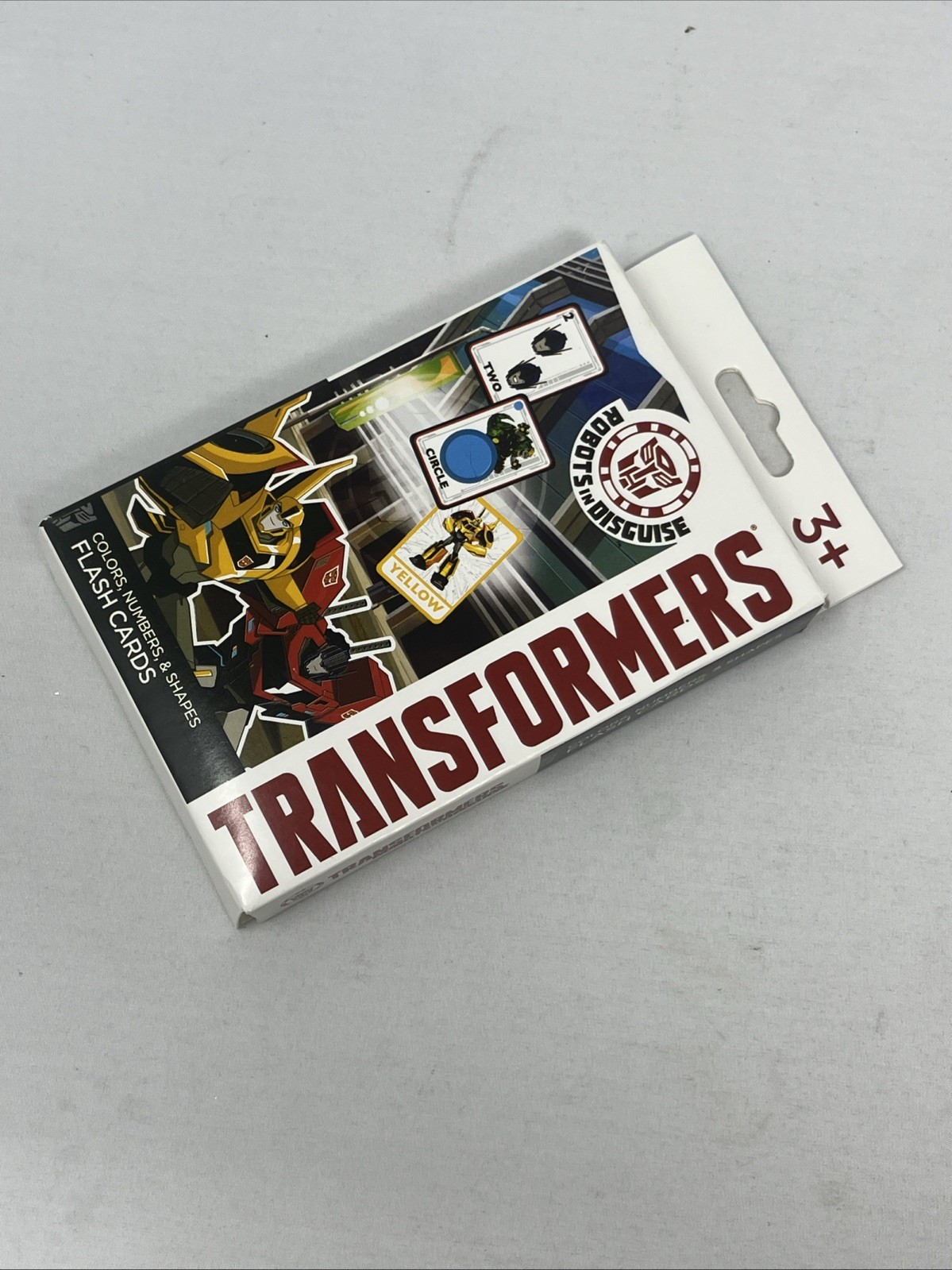 Transformers Flash Cards Add, Subtract, Colors, Numbers & Shapes CHOICE – 3 NEW!