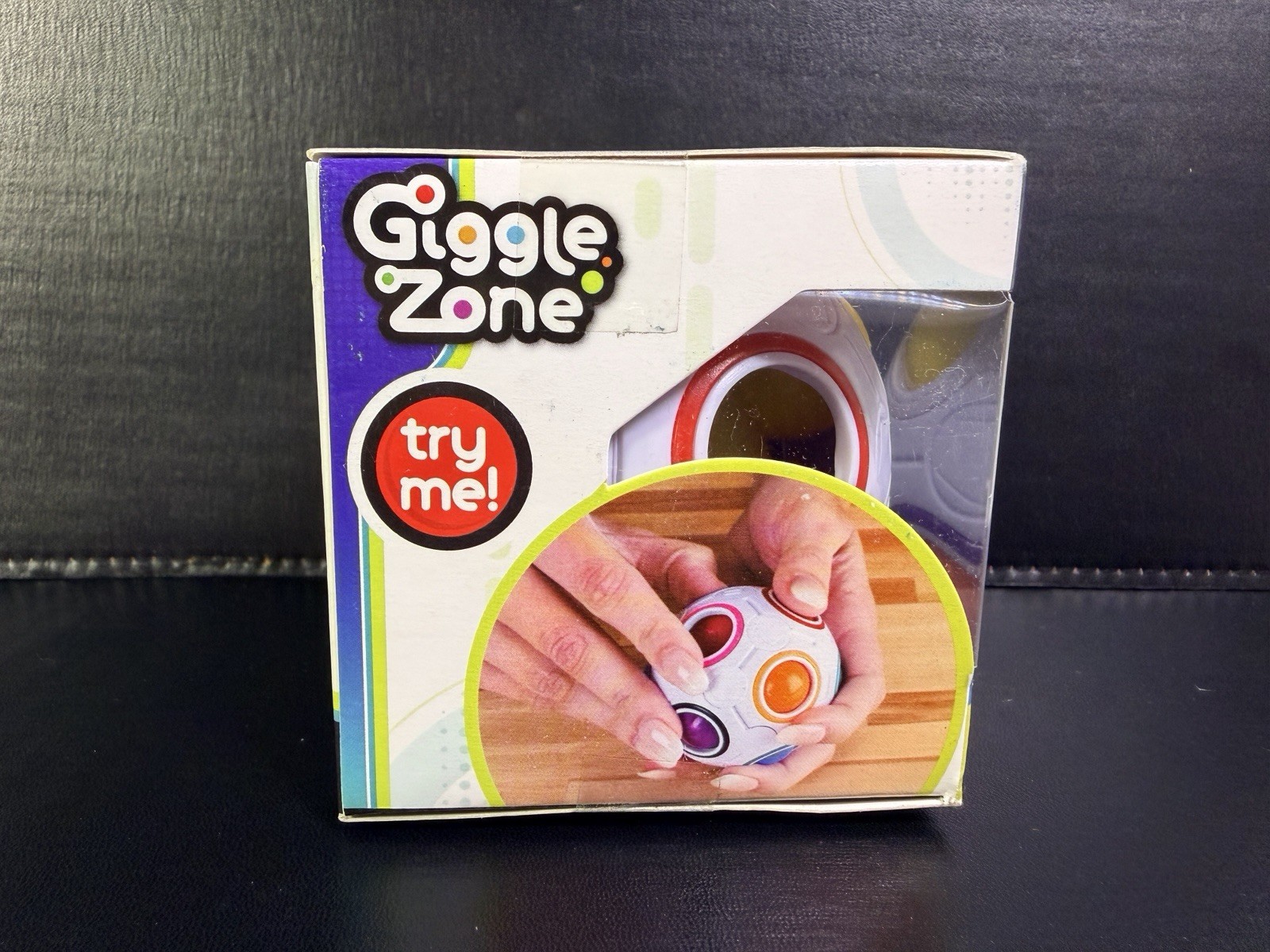Giggle Zone Rainbow Color Match Puzzle Ball – Boxed Fidget Learning Toy