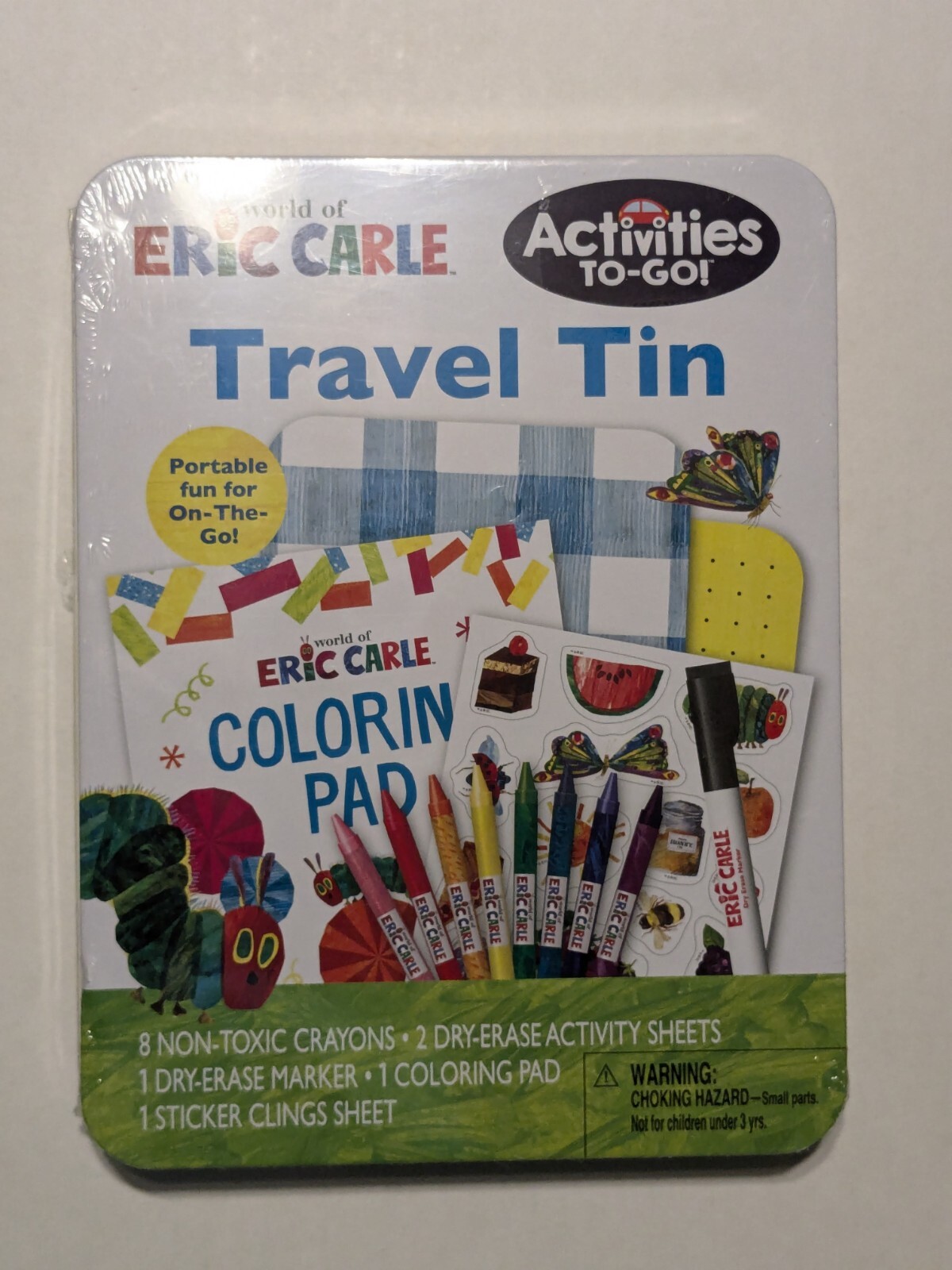 Activities-to-Go Travel Tin – The World of Eric Carle – Unopened