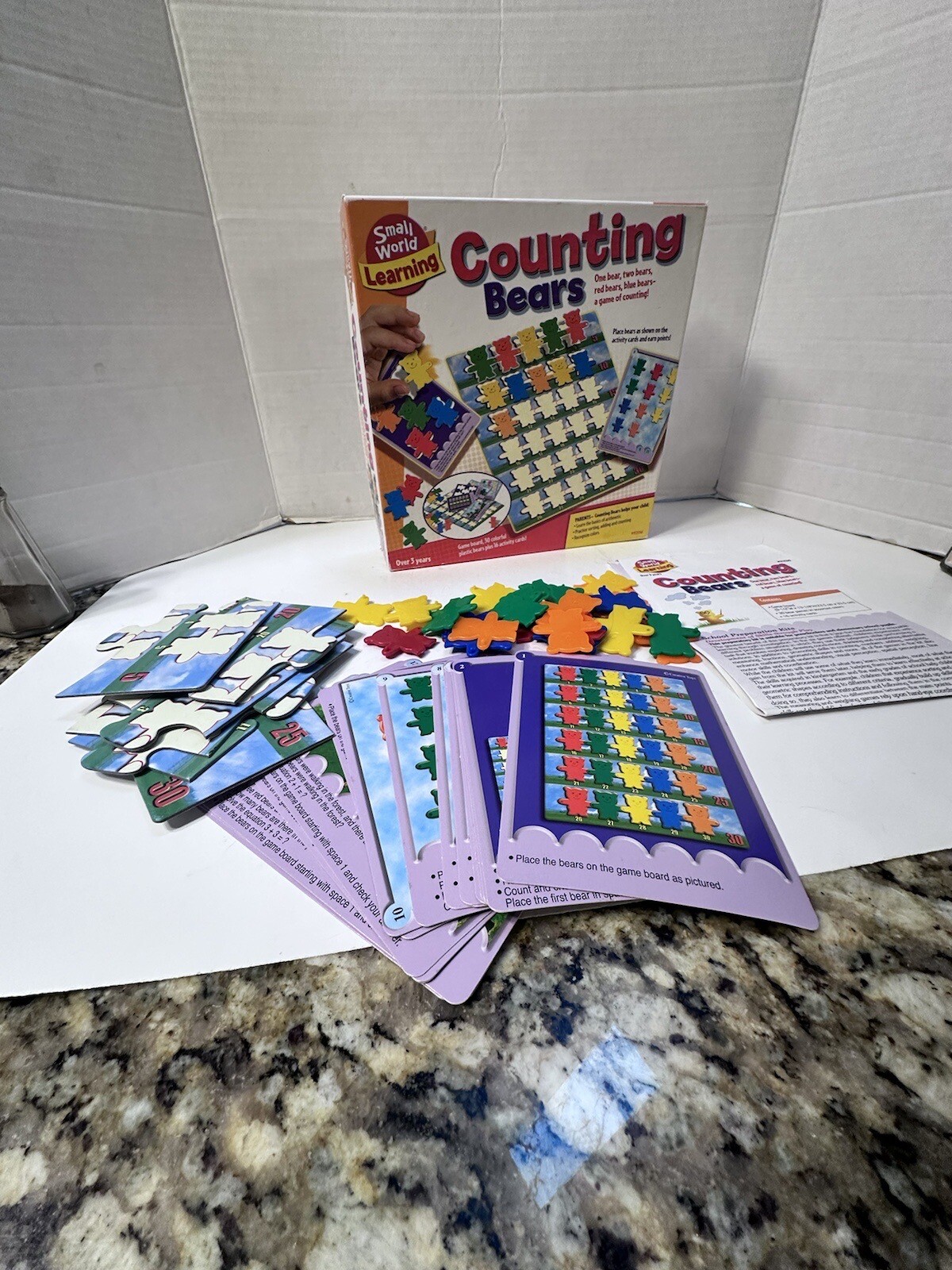 Small World Learning – Counting Bears Game For Ages 3+