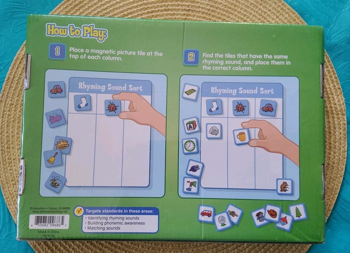 Lakeshore Magnetic Sound Sorting Board NIB