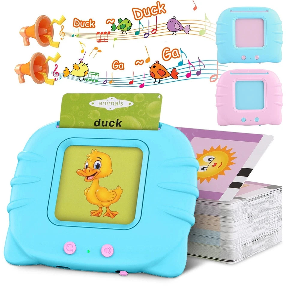 Electronic Talking Flash Cards 224 Sight Words Pocket Speech for Toddlers Gift