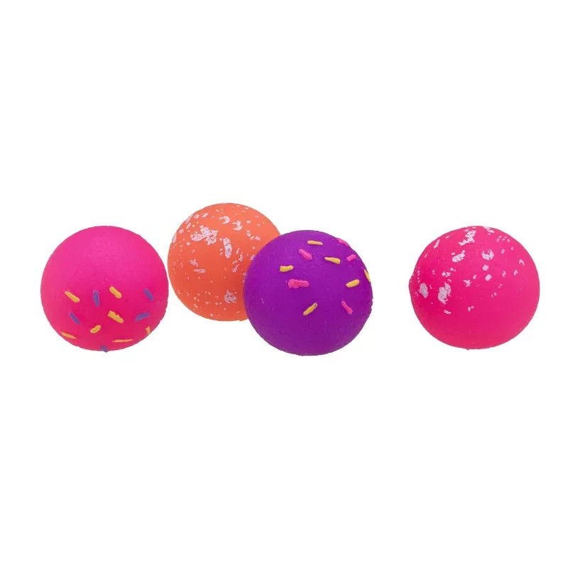 Authentic NeeDoh DohNut Holes Squishy Fidget Sensory Toy 4 Pack Multicolor Set