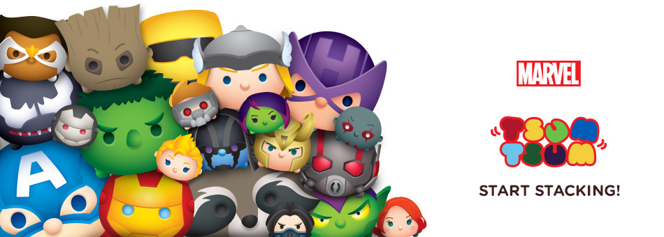 Tsum Tsum Marvel Series 1 2 & 3 Mystery Stack Pack or 3 Pack Vinyl ❤️ U Choose!