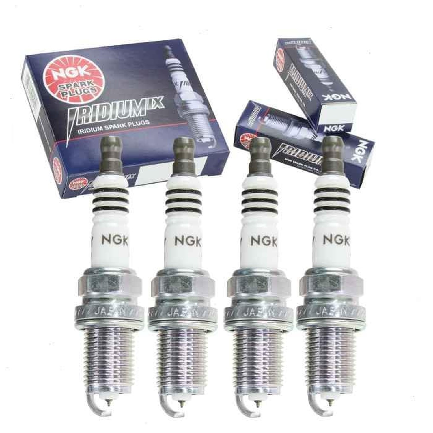 4 pc NGK Iridium IX Spark Plugs compatible with Toyota Camry 2.2L 2.4L L4 199…