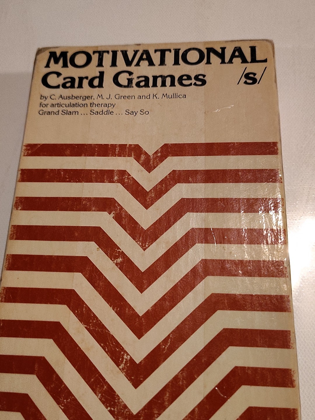 Rare Vintage 1979 Speech Articulation Therapy S Sounds Motivational Card Games