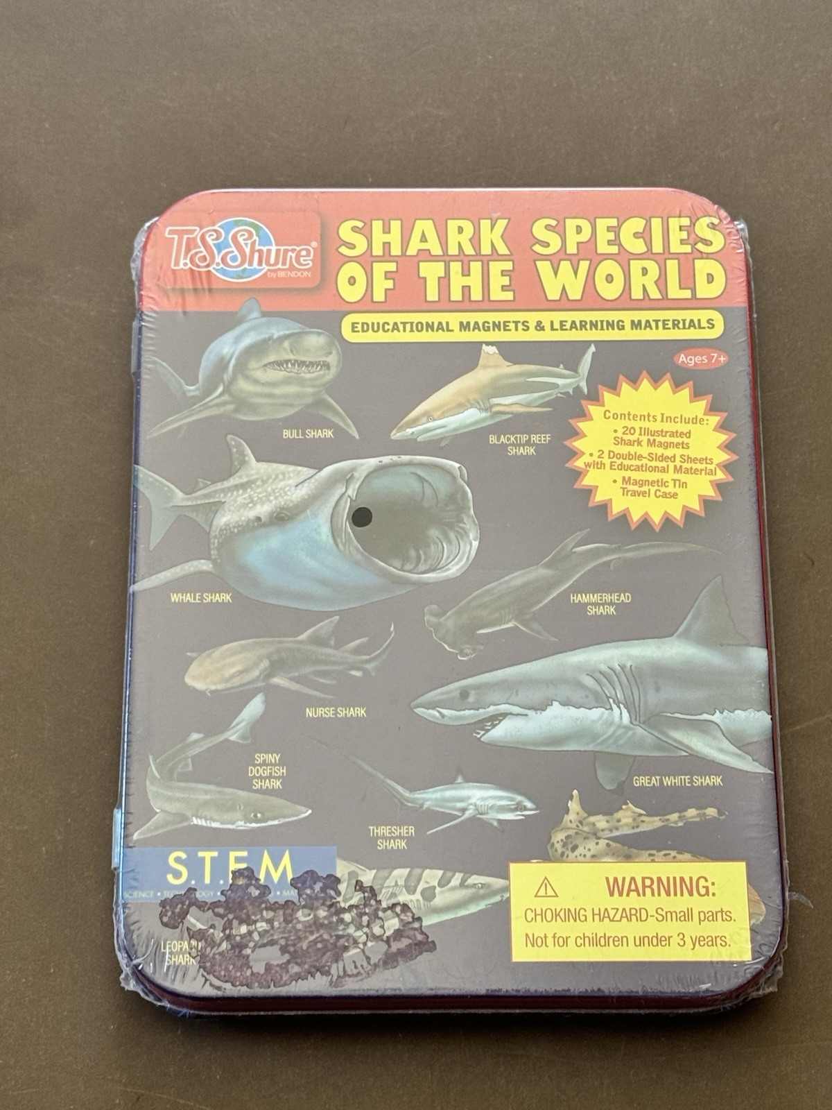 T.S. Shure SHARK SPECIES OF THE WORLD – STEM Magnetic Learning Activity Kit