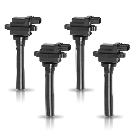 ENA Set of 4 Ignition Coil Pack Compatible with Chevrolet Suzuki Tracker Aerio