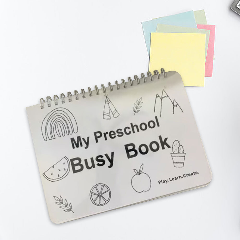My Preschool Busy Book Educational Toys Gift for Kids & Toddlers ET