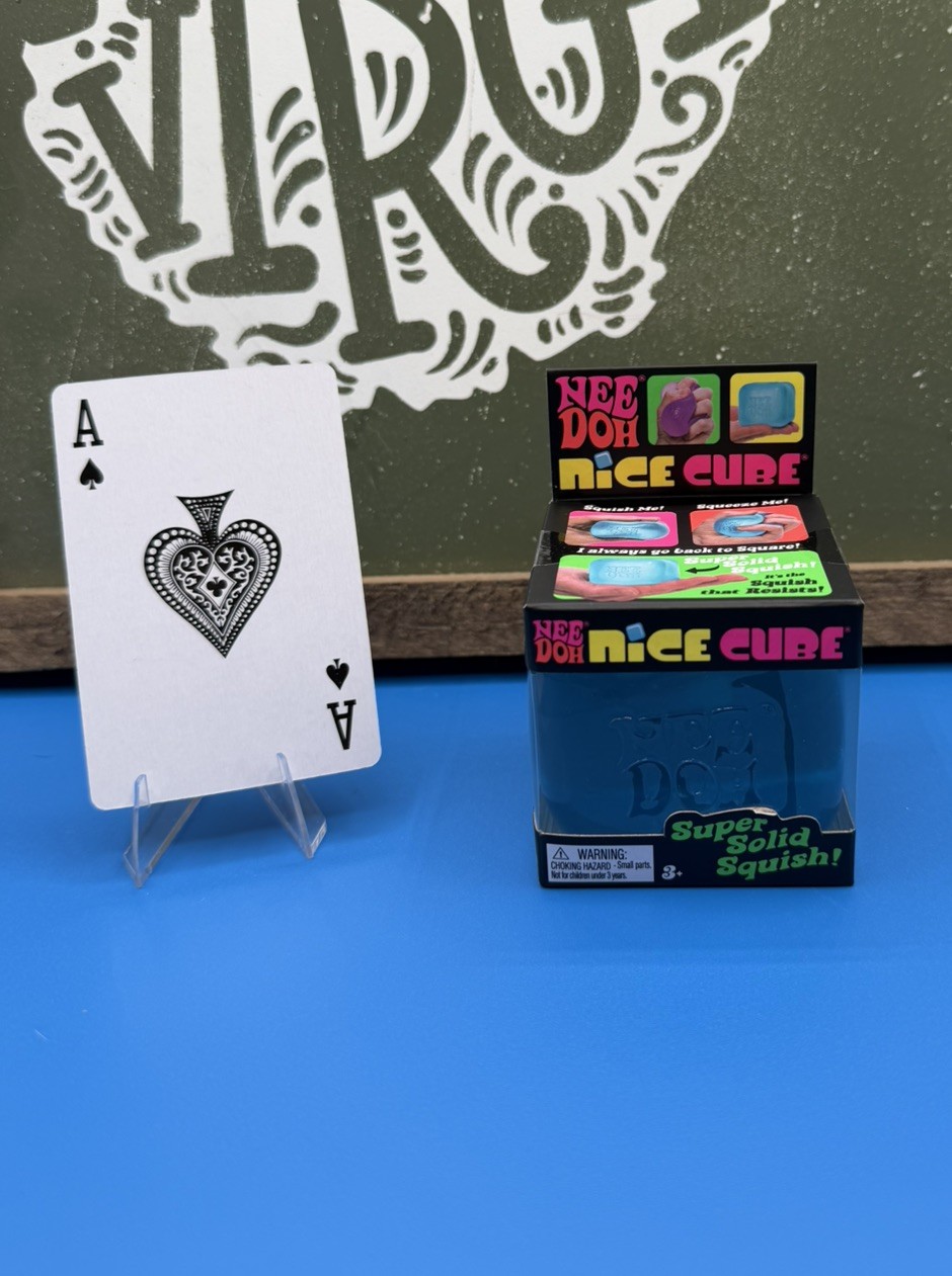 Nee Doh Nice Cube (Blue) Brand New/Factory Sealed needoh