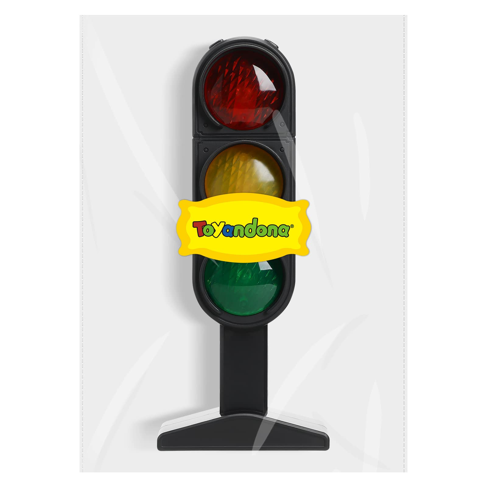 7.8 inch Traffic Light Signs Toy Multicoloured Simulation Road Light Safety T…