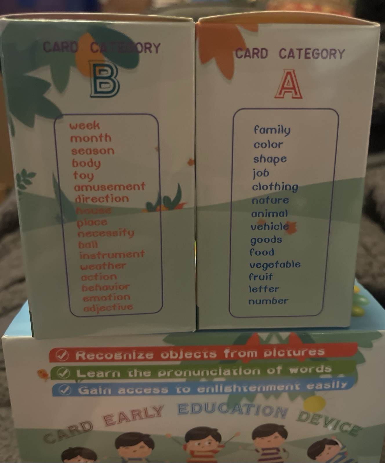 Startcan English Audible Talking Flash Card 260