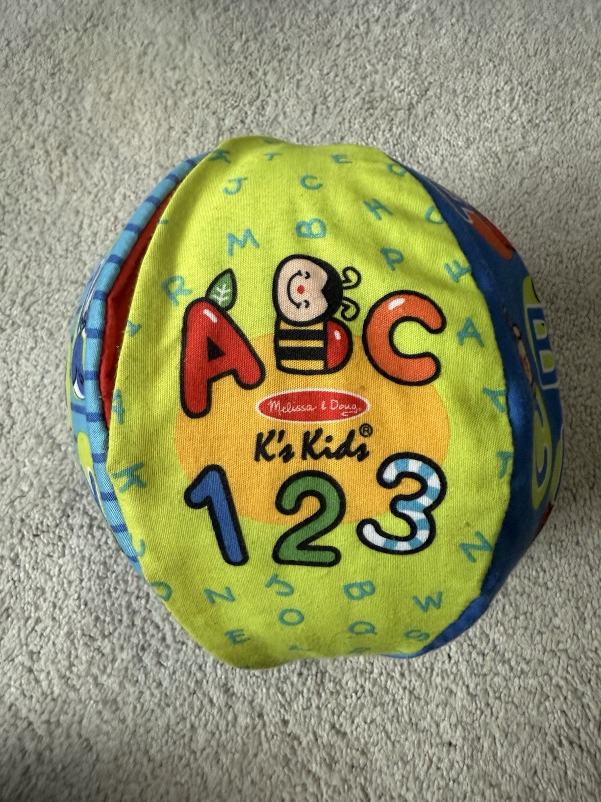 Melissa & Doug Alphabet & Numbers Activity Ball