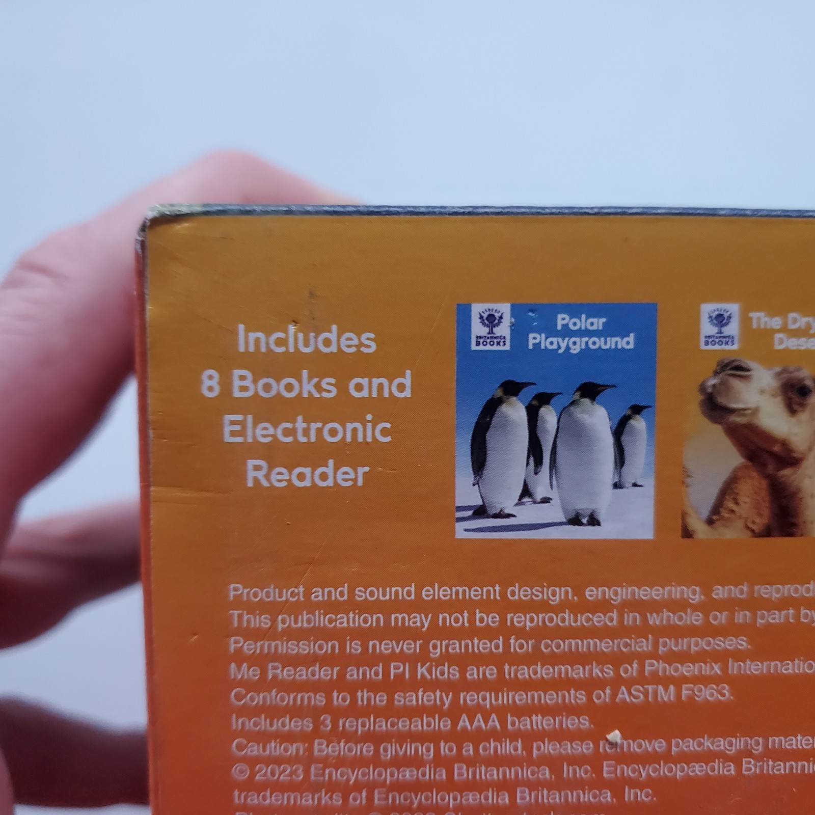 Britannica Kids Me Reader 8 Book Library Electronic Reader Animals & Space PI