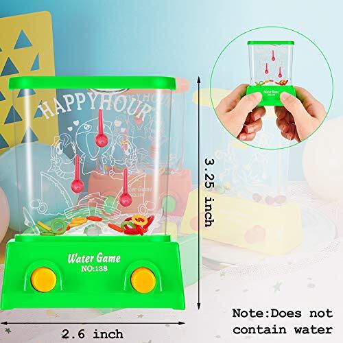 Water Handheld Game Mini Water Basketball Ring Toss Aqua Arcade Toy 4 Pcs New