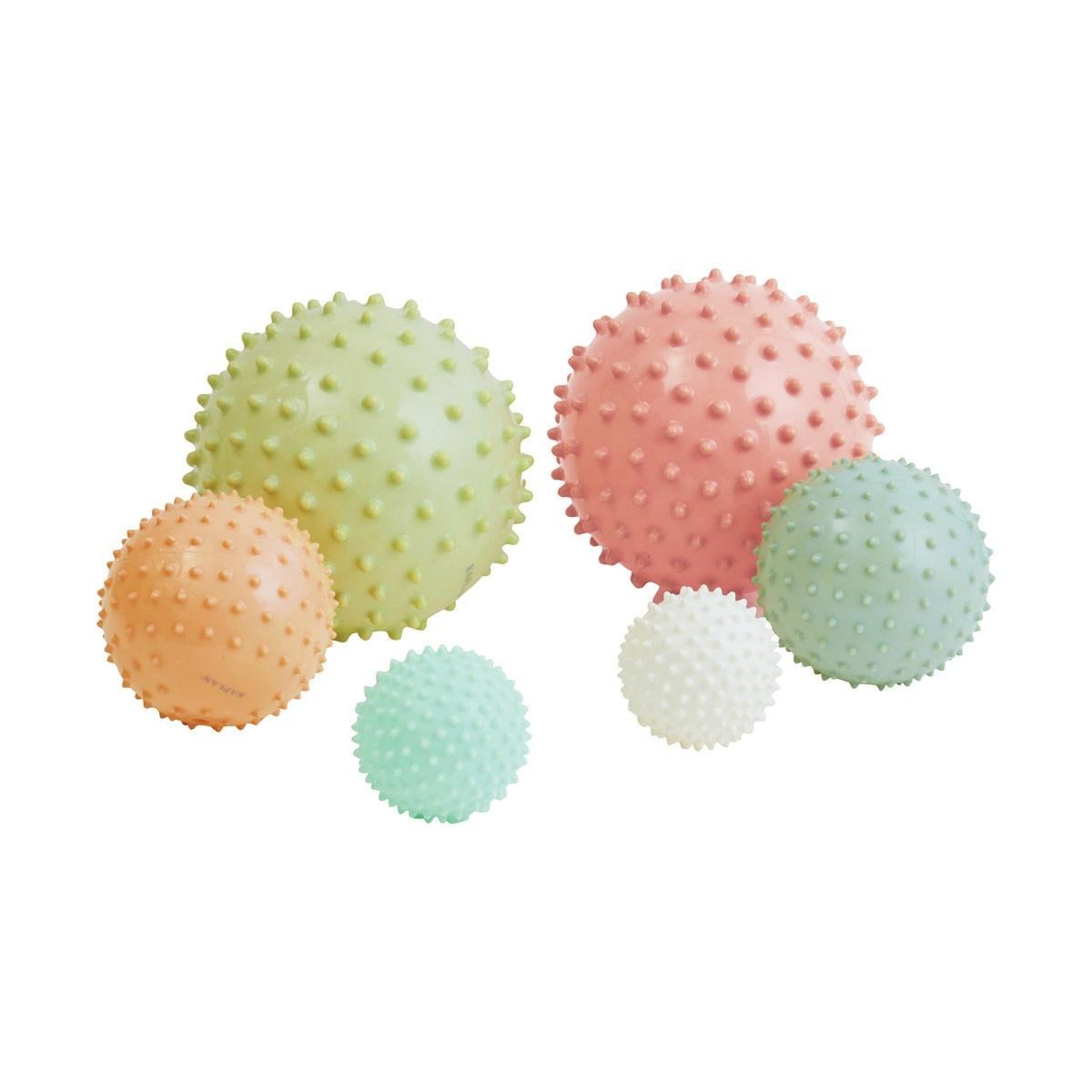 Kaplan Early Learning Sensory Balls – Set of 6