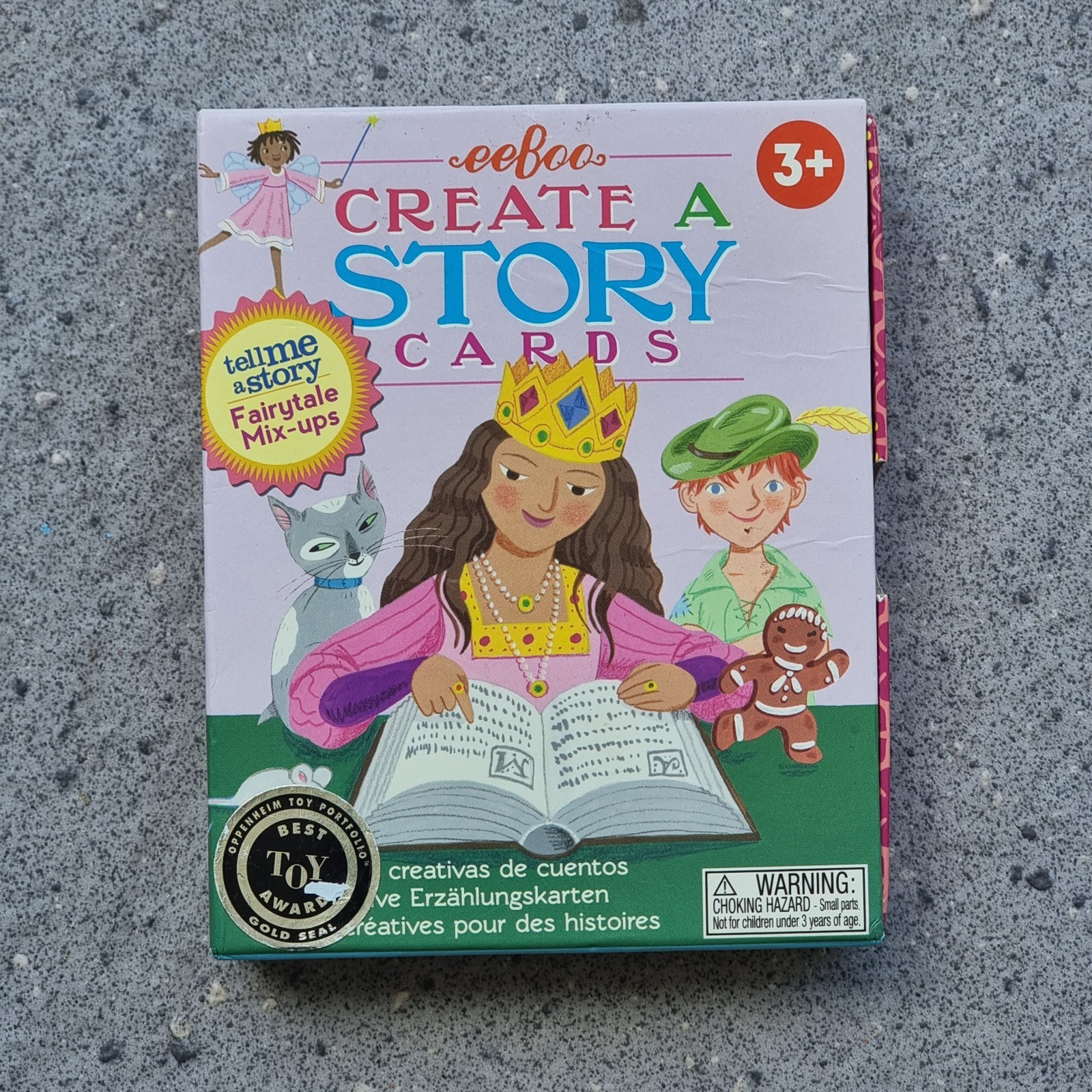 Eeboo Games for Toddlers – Create A Story Cards, Fairytale Mix-Up