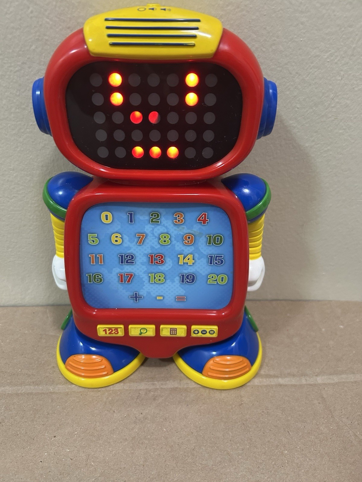 The Learning Journey Touch Learn Math Bot 2016 Tested Works Fine