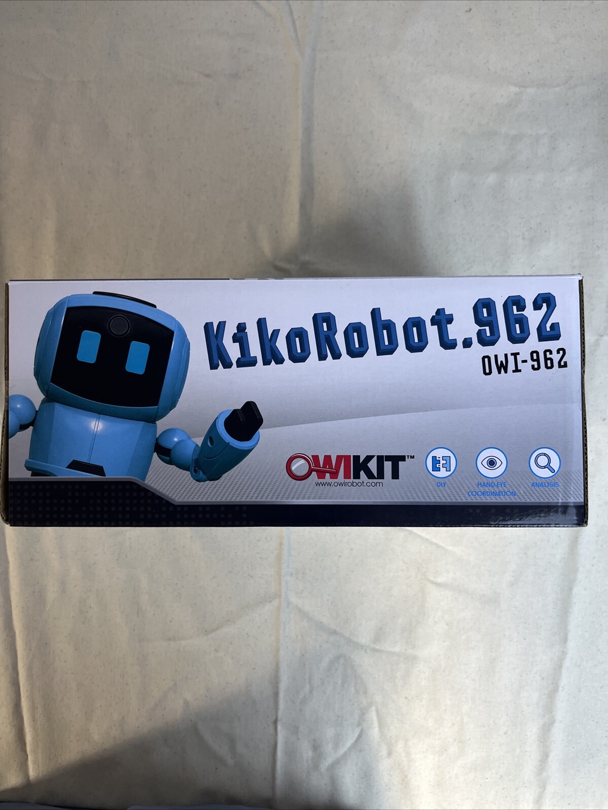 Kiko Robot 962 Do-It-Yourself Kit I/R n AI Technology Kids Educational Toy Model