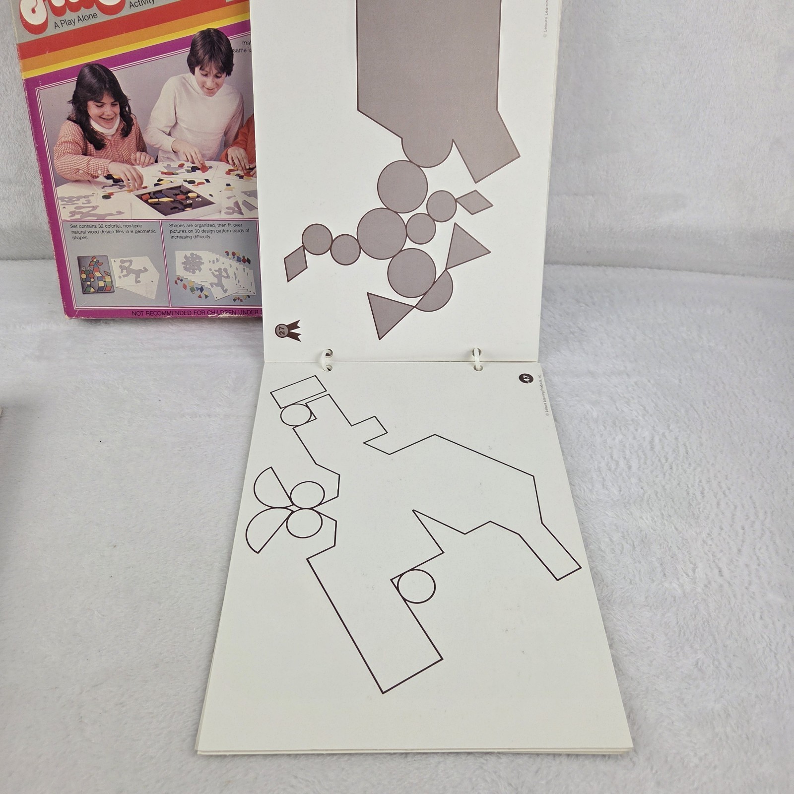 Vintage 1981 Mr SuperMind Puzzle Game Leisure Learning Complete W/ Extras
