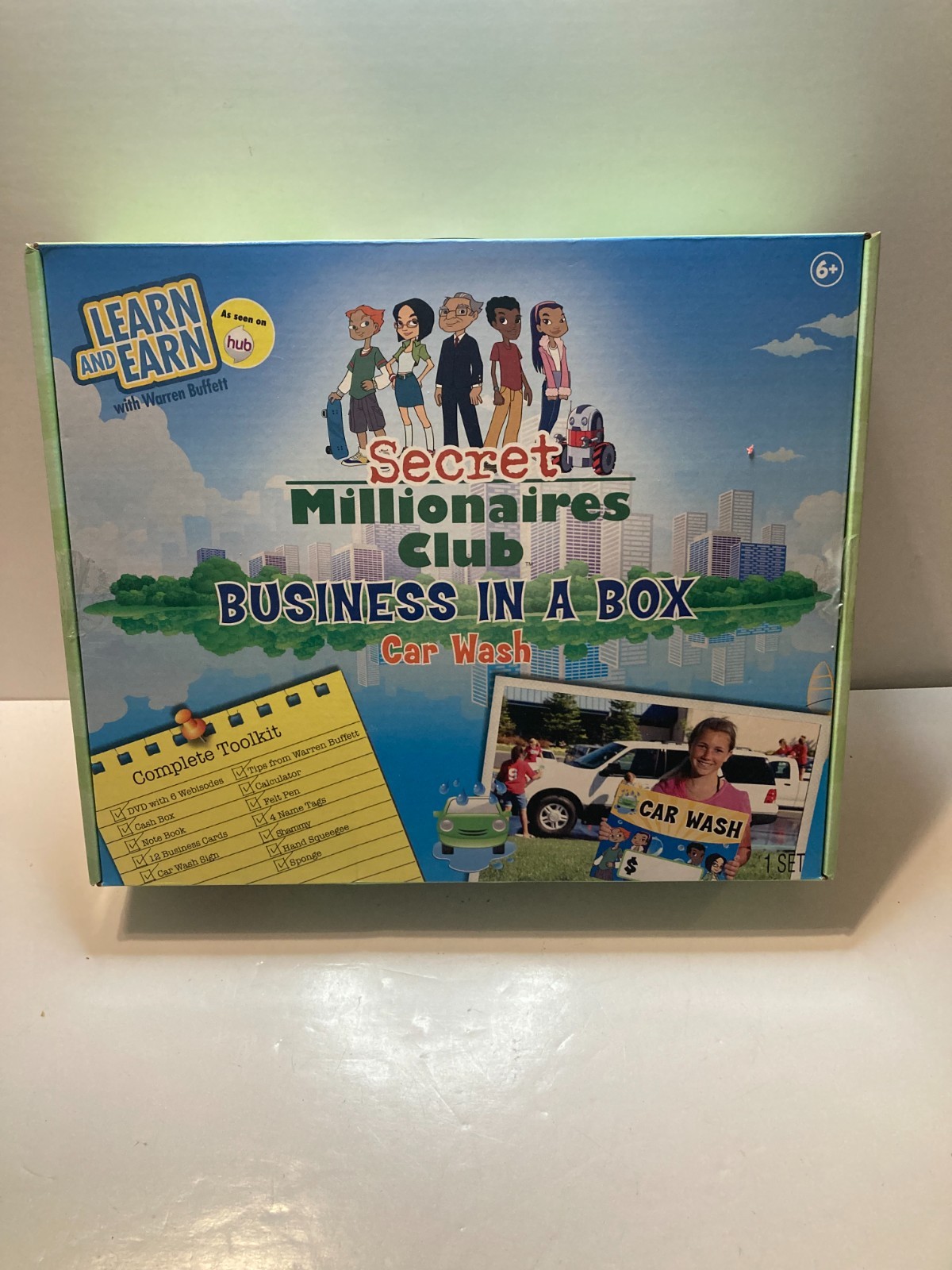 NEW Learn And Earn Secret Millionaires Club Business In A Box Car Wash