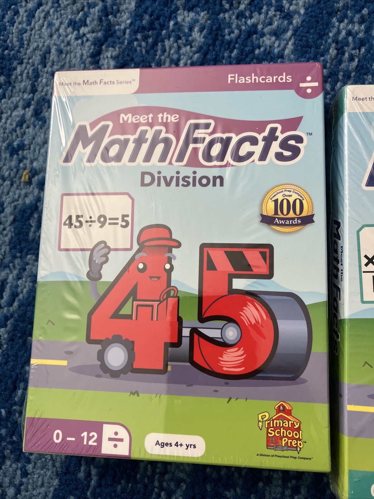 Meet The Math Facts Flashcards Multiplication And Division NEW/SEALED