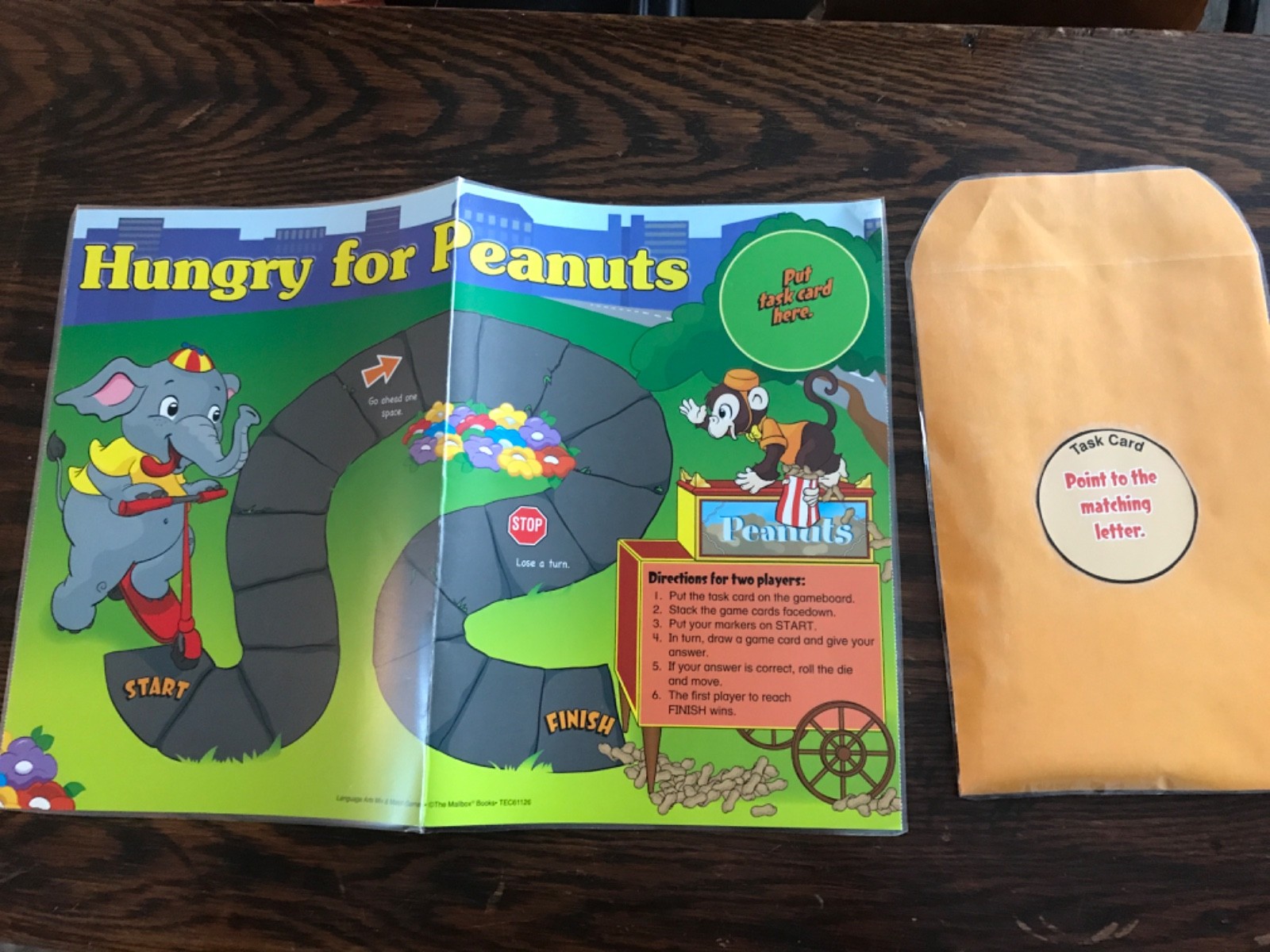 Hungry for Peanuts upper lower case letters teacher game resources kindergarten