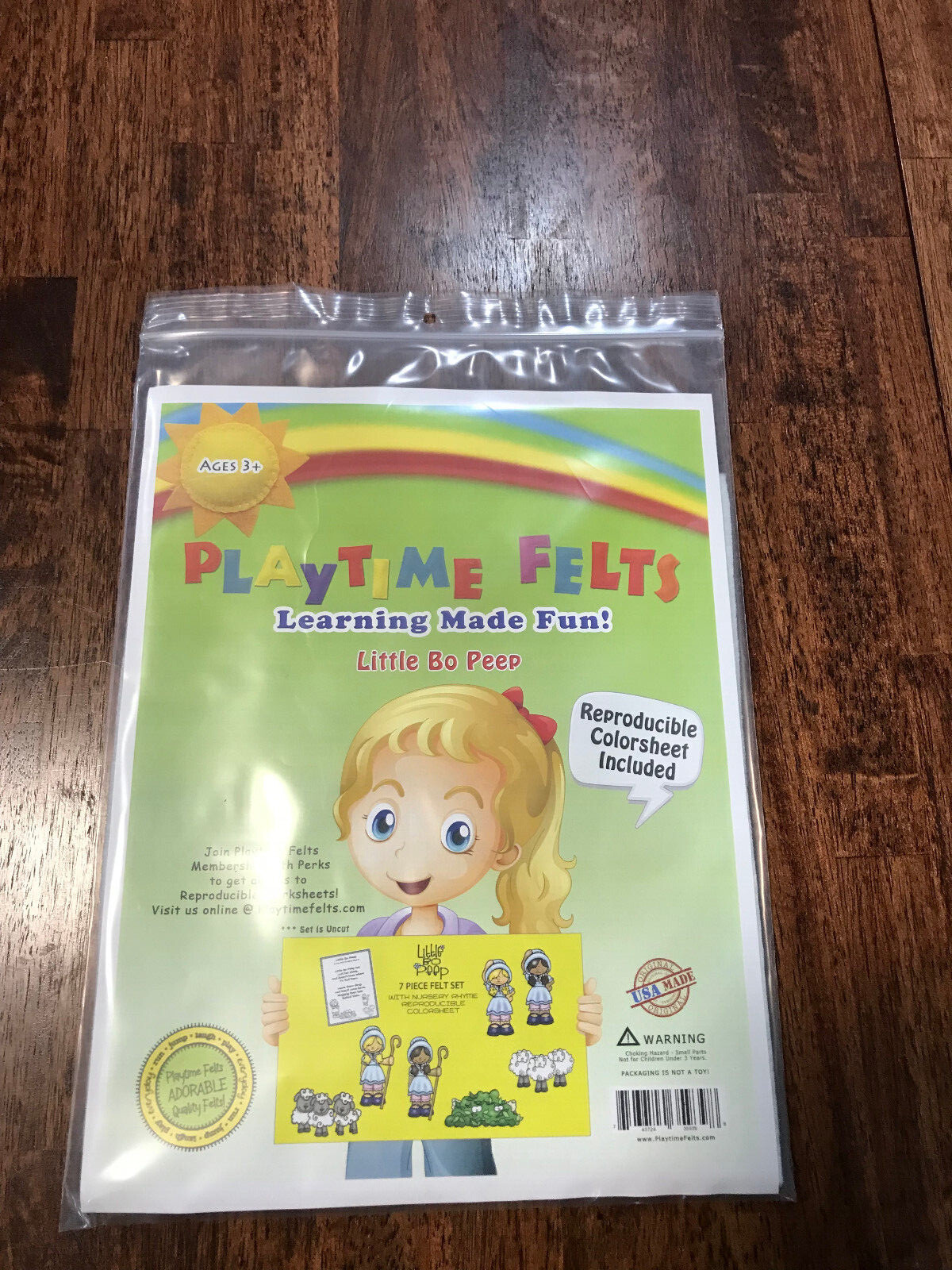 PTF   Learning made fun Little Bo Peep amazing little pack 