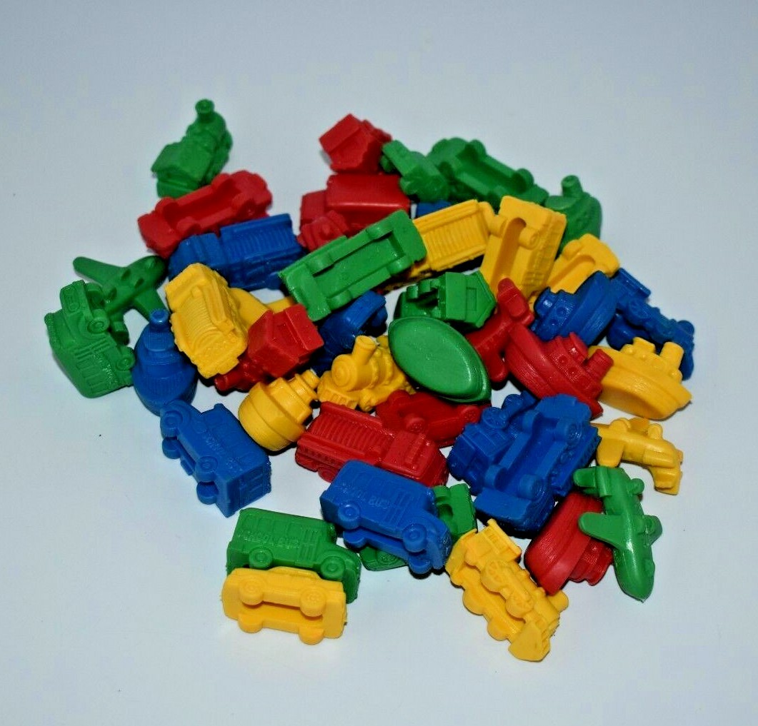 Learning Vehicles Colors Counting Toy Vehicle Figures Firetruck Bus Boat Train