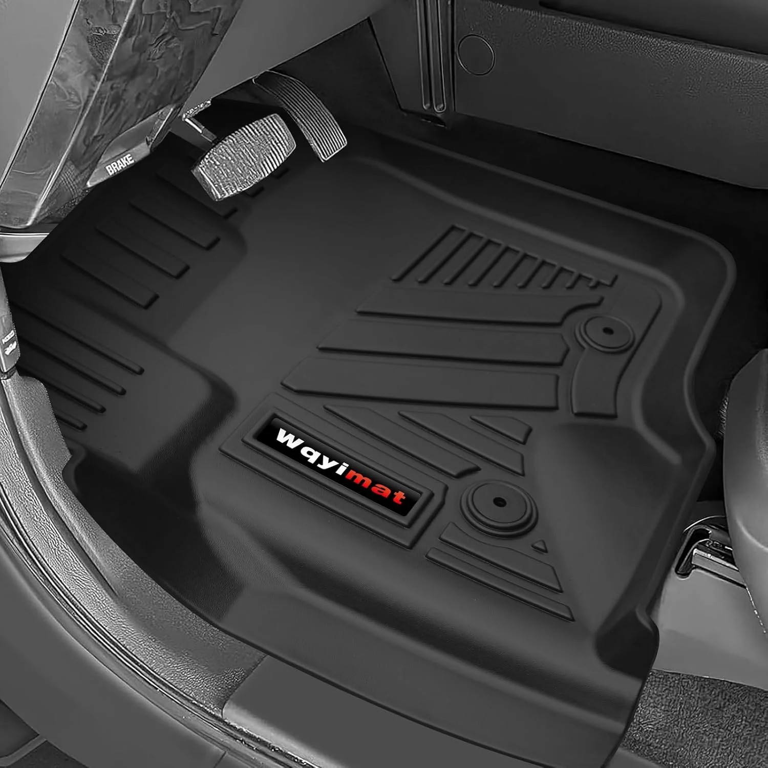 Custom All Weather Floor Mats Liner for 2009-2014 Ford F-150 All Cabs (w/Out Man