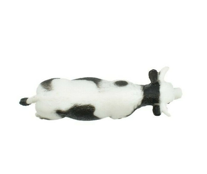 Cow, Dairy Realistic Small Toy Model Plastic Replica Farm Animal Kids 2.5″ F1845