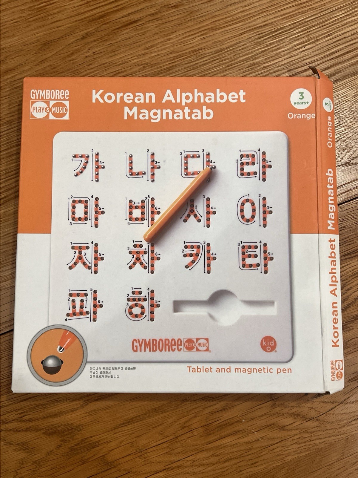 Gymboree Korean Alphabet Magnatab