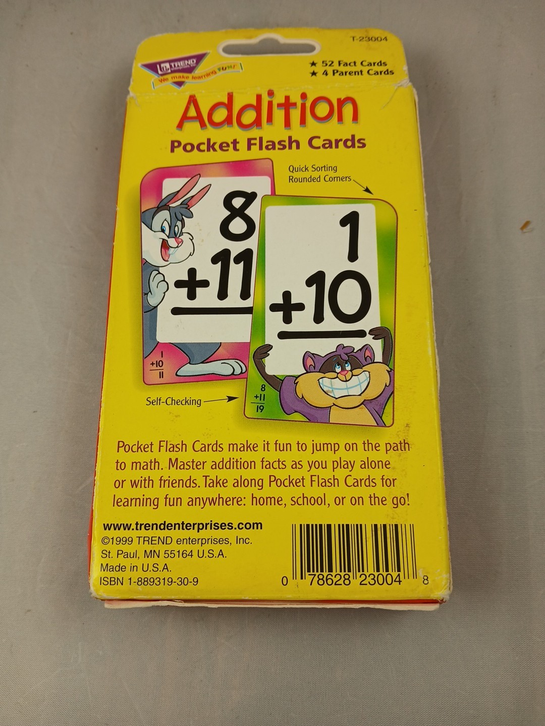 3 Packs Of Flash Cards – Vintage And Modern