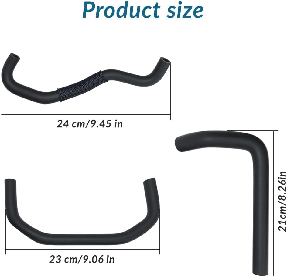 3PCS Breather Hoses with PCV Valve Compatible with Nissan Frontier Pathfinder Xt