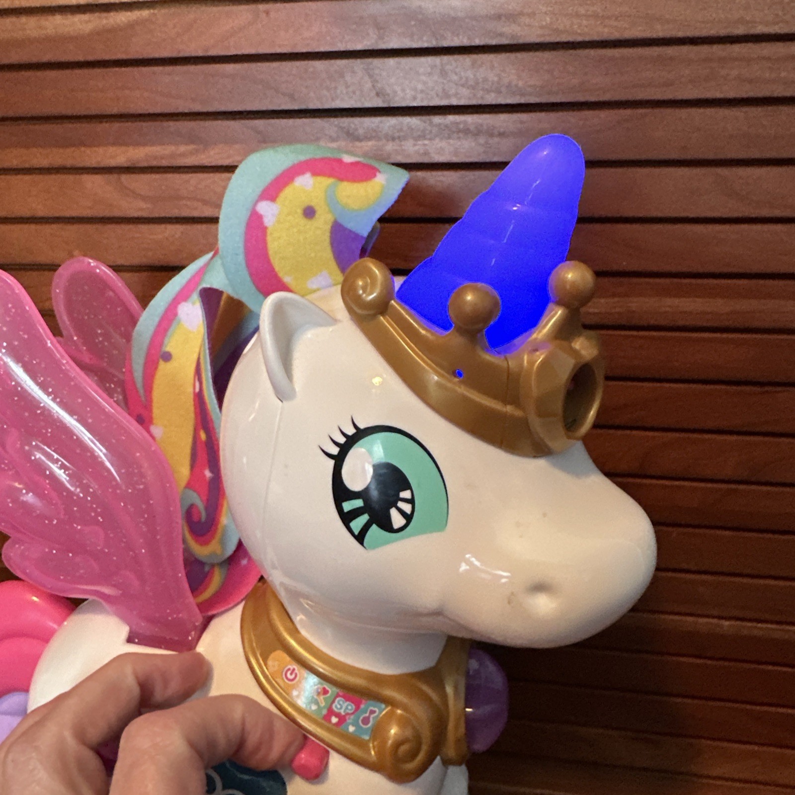 Tech Starshine Bright Lights Magical Unicorn Learn Colors Words Music Spanish