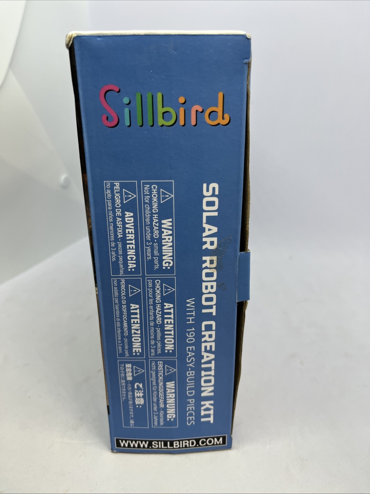 SillBird STEM 12-in-1 190 Piece Education Solar Robot Toy Homeschool Learning
