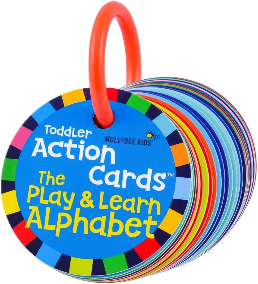 Preschool Yoga Cards for Kids, Set of 40 Poses and Activities, Beginner Yoga for