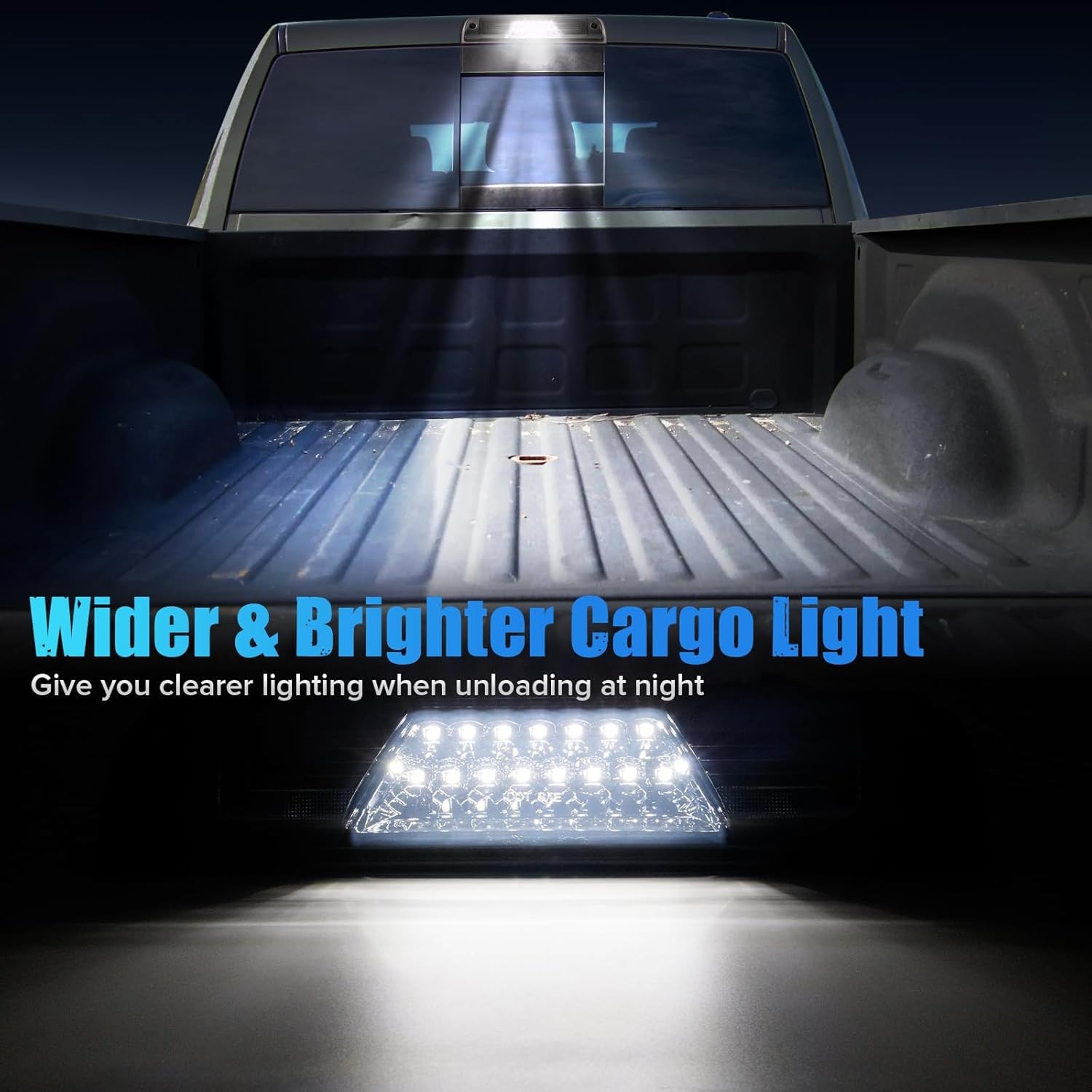 Ram 1500 2500 Smoked Third Brake Light Cargo