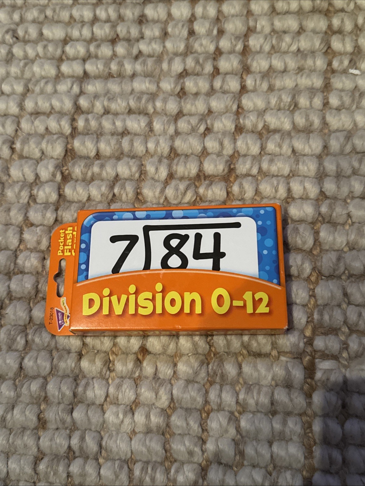 Division Pocket Flash Cards by Trend (NEW) T-23018