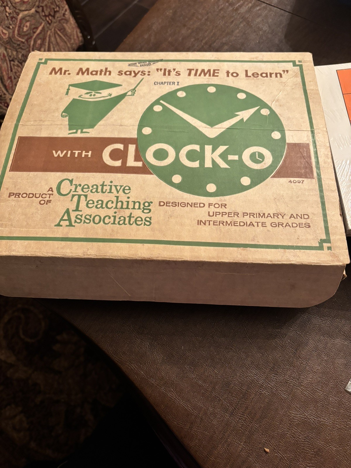 Vintage Clock -O From Creative Teaching Associates BN