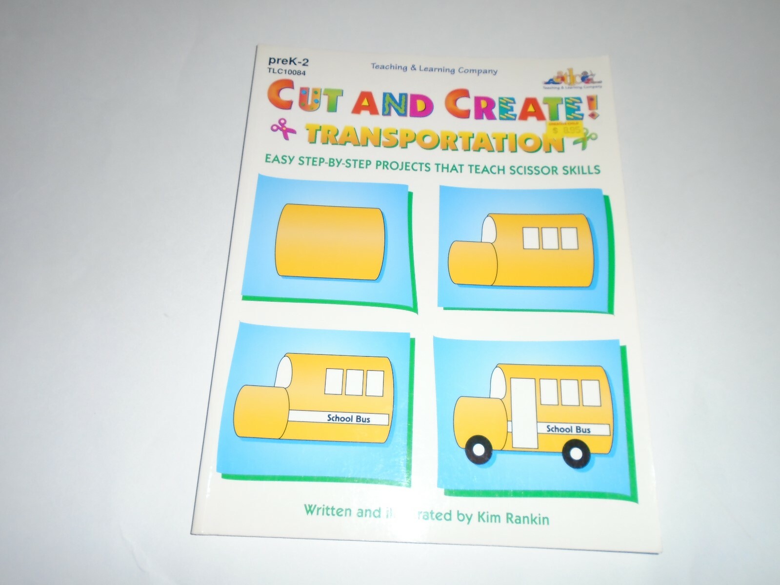 Cut And Create! Transportation Workbook Pre-K-2 New